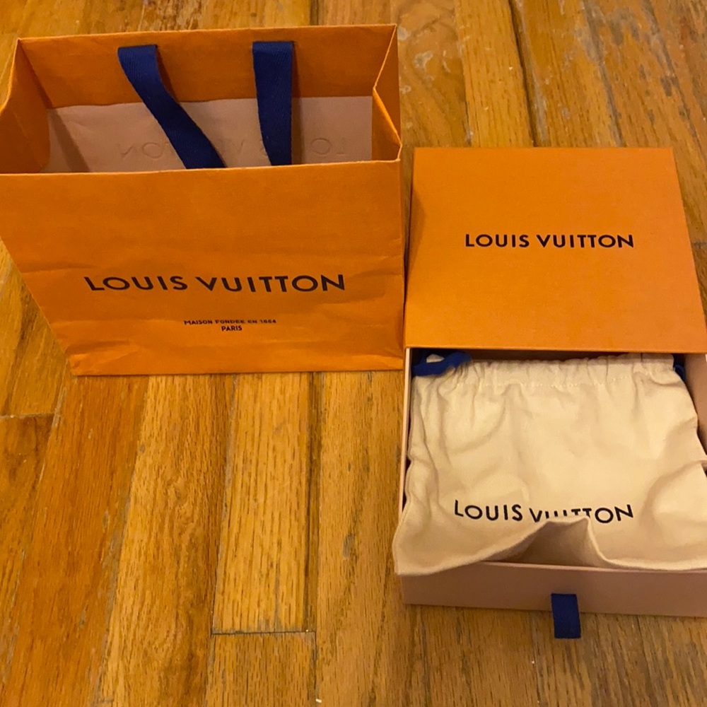 Louis Vuitton gift box and bag